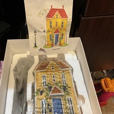 Partylite Yellow House With