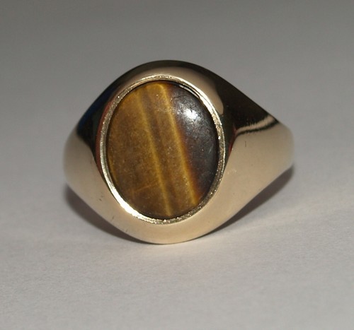 9ct yellow gold - 9ct, eye