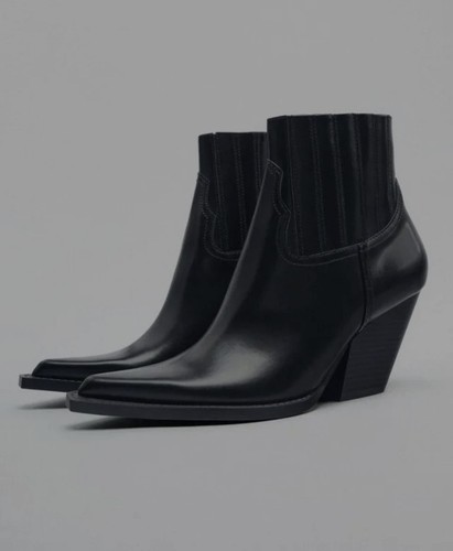 Zara black cowboy western - zara,