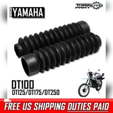 Fork Boot Rubber Pair For Yamaha DT100 DT125 DT175 DT250