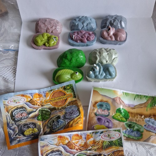Rare set cute kinder egg - rare, 5
