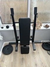 Gym Bench + Weights , 2x 5kgs , 6x 2.5kgs , 6x 1.25kgs , 4x 1kgs, 2x 5kg dumbell