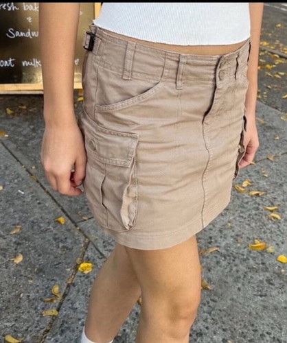 Brandy melville khaki mini - brandy,
