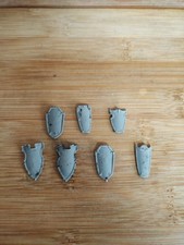 CHAOS W WARRIORS KNIGHTS SHIELDS  ORIGINAL  X7 WARHAMMER Fantasy