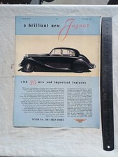 Jaguar Mark V Original Colour Advertisement Removed from a Magazine Mk5
