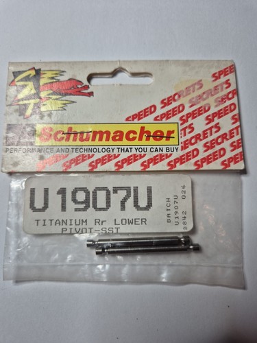 Schumacher titanium rear lower - schumacher,