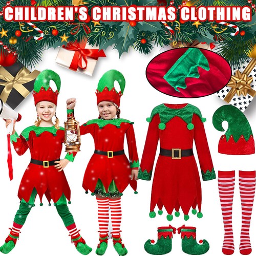 Kids elf costume boys girls - kids,