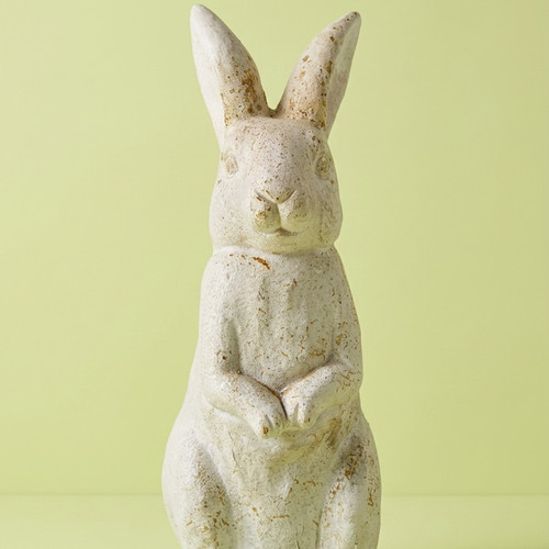 Large rabbit statue - large,