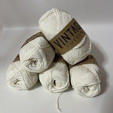 Vintage cotton yarn - vintage, for