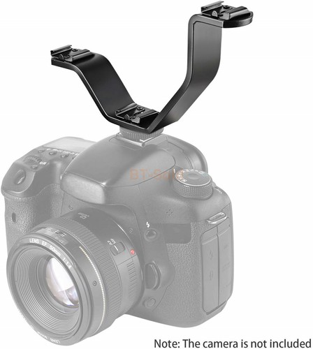Triple hot shoe mount - hot, v