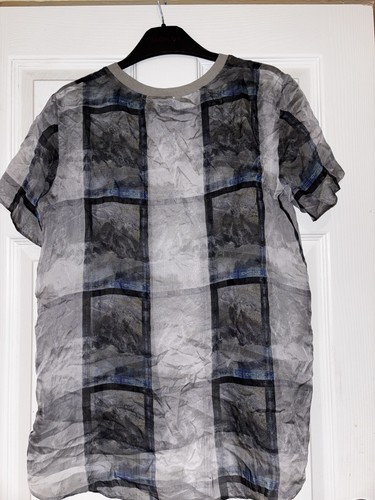 Theyskens theory silk printed - silk,