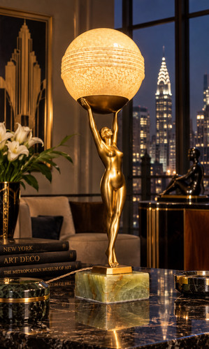 Rare art deco - art, figural