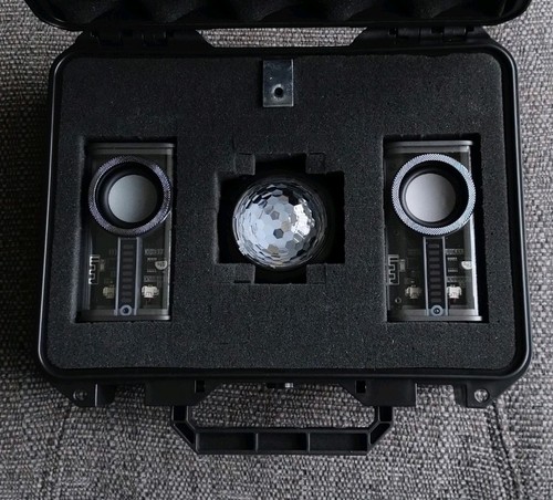 Mini portable disco battery - portable,