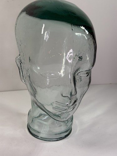 Clear glass faceless abstract - clear,