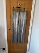 BNWT ZARA Silver Metallic