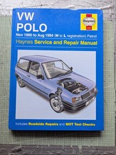 VW Polo Mk2F (1990-1994) Haynes Workshop Manual