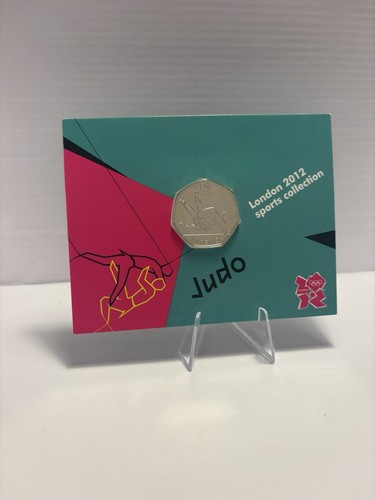 Olympic judo 50p 2011 carded - judo,