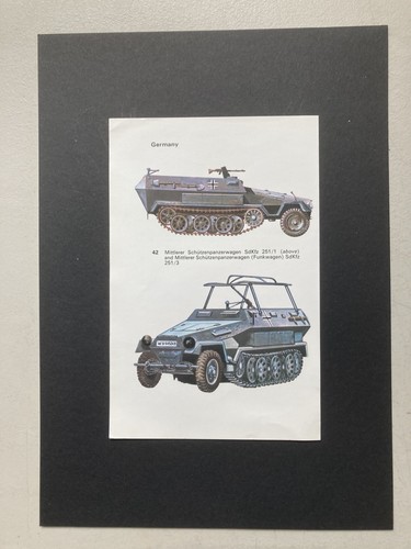 Vintage military print - military, print-german