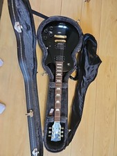 Gibson Les Paul Studio 2002 Black Electric Guitar with Hard Case Used Condition