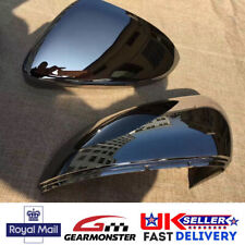 Gloss Black Wing Mirror Covers Caps Fit For VW Golf MK7 TDI GTD GTI TFSI R 14-18