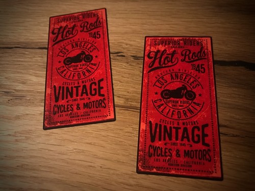 Hot rod stickers - rod, vintage