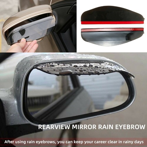 Rear view wing mirror rain - view,