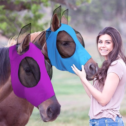 Breathable lycra horse fly - horse,