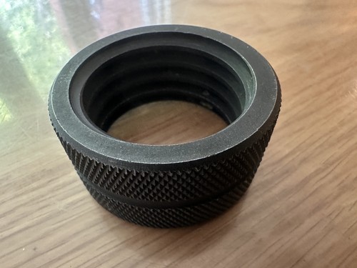 Pipe wrench knurled nut - knurled,