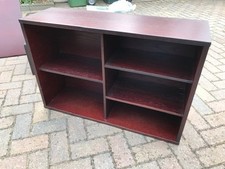 Tapley 33 Display cabinet with fitting bar, burgundy oak. Good condition