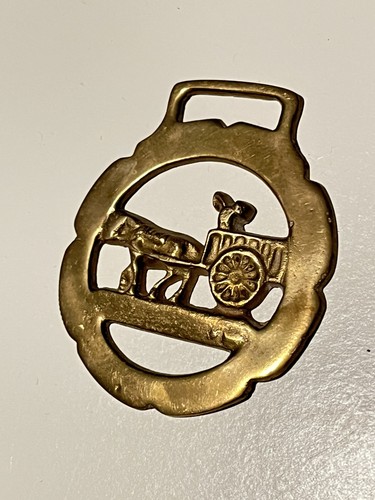 Vintage horse brass - vintage,