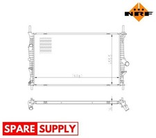 RADIATOR, ENGINE COOLING FOR