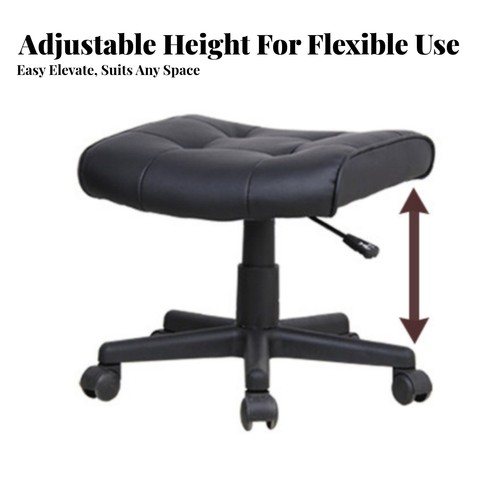 Adjustable rolling footrest - adjustable,