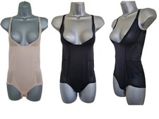 Womens M&S FIRM Control Bodysuit All In One Knickers Slimming Shape Magic Slip