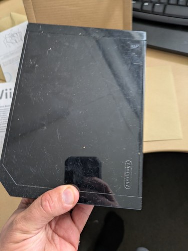 Nintendo wii black console - nintendo,