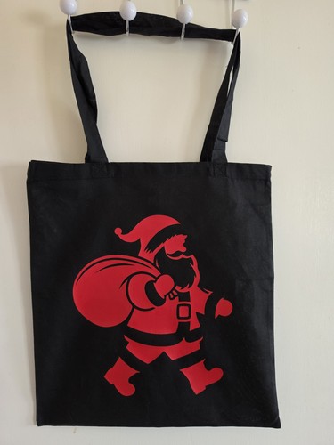 Black 100 cotton tote bag - black, 100%