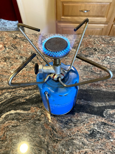 Vintage camping gaz bleuet - gaz,