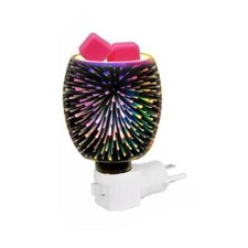 Burner Warmer Light Wax Melt Oil Electric Aroma Diffuser Lamp Plug-In LED 3D