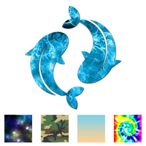Koi fish goldfish vinyl - koi,