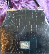 BIBA LARGE ASTELLA BLACK CROC