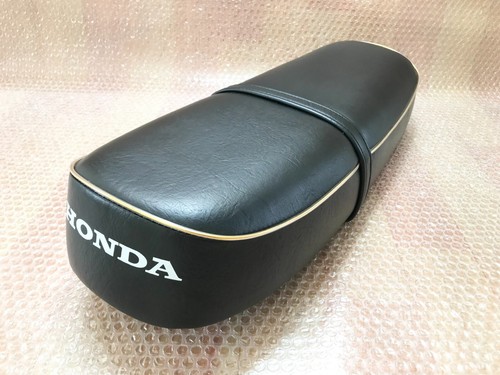 Honda ss50 seat gold piping - honda,