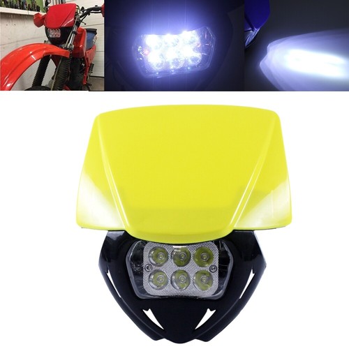 Dirt bike led headlight drl - headlight,