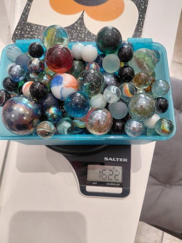 Job lot marbles large - lot, and