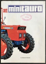 SAME MINITAURO 60 TRACTOR Sales Brochure SEP 1974 #Mod. 308104150 German Text