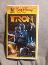 TRON VHS TAPE Collectable Walt