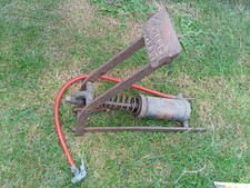 Dunlop Junior Foot Pump, Old And In Used Condition.