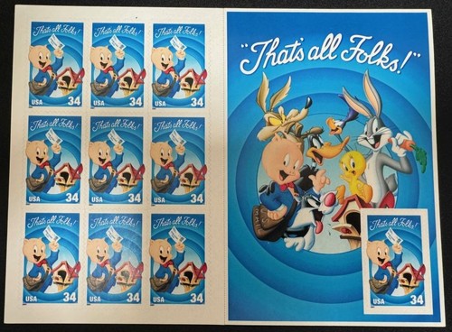 Porky pig booklet mint - pig, nh