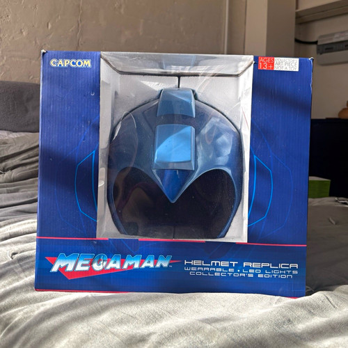 Capcom mega man helmet replica - man,