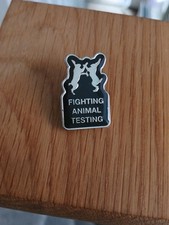 Limited Edition Lush Cosmetics Metal Pin Badge Cruelty Free Vegan