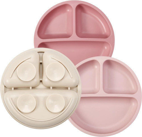 Silicone baby plates 3 - silicone,