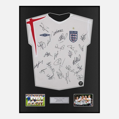 Framed squad signed - framed,